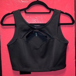 Cut out crop top
